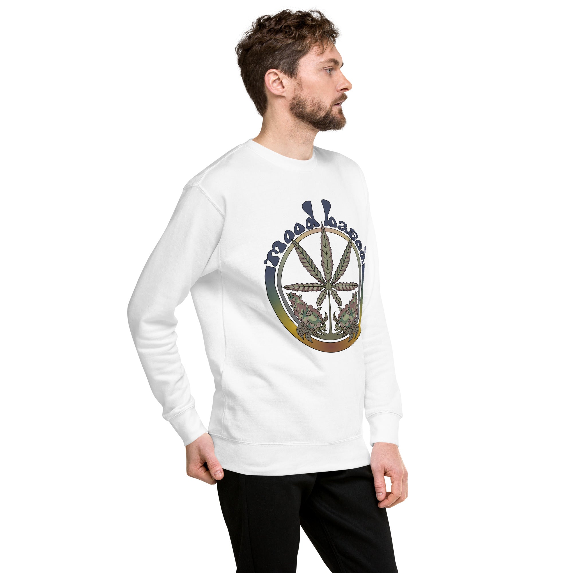 cannabis inspired Mood Based Unisex Sweatshirt - Cannamood Apparel